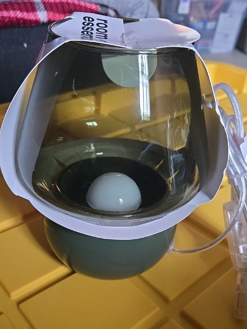 Room Essentials Olive Green Mushroom Table Lamp